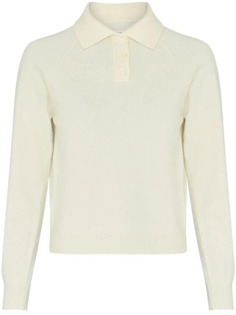 Maison Margiela wool polo top - Neutrals - zdjęcie produktu nr 1