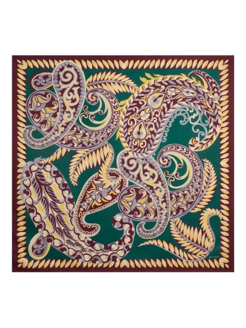 ETRO paisley floral silk scarf - Red - zdjęcie produktu nr 1