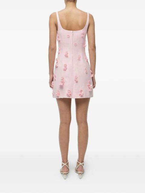 Simkhai Cailinn floral-appliqué dress - Pink