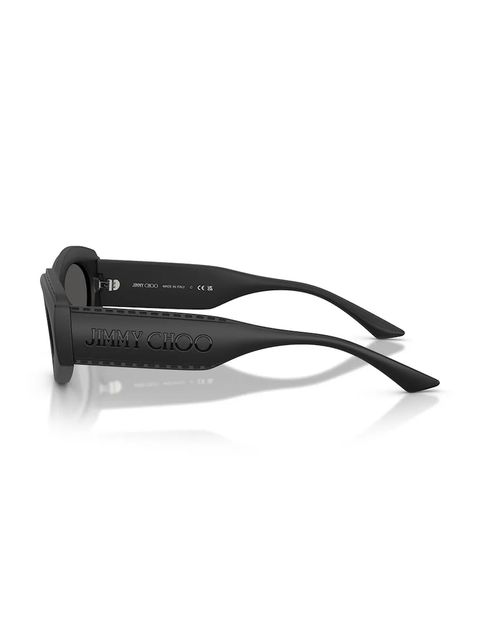 Jimmy Choo okulary przeciwsłoneczne damskie kolor czarny 0JC6002U
