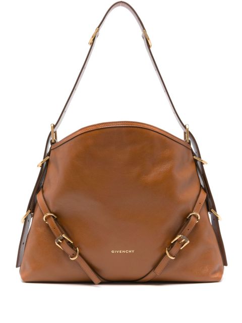 Givenchy medium Voyou leather shoulder bag - Brown - zdjęcie produktu nr 1