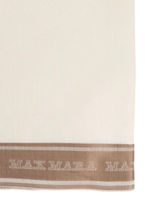 Max Mara Madre scarf - Neutrals