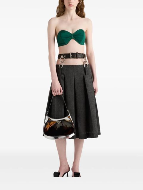 Prada strapless top - Green