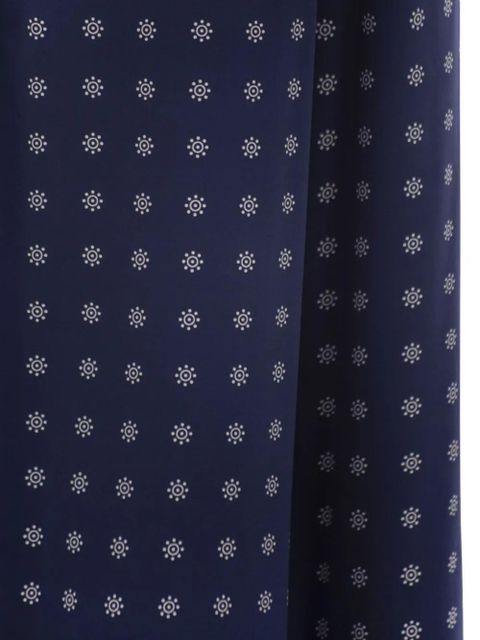 Weekend Max Mara printed elasticated silk trousers - Blue