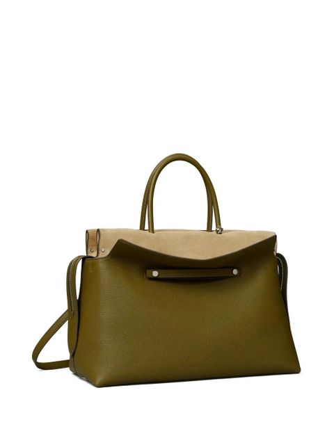 Tory Burch Mercer tote bag - Green - zdjęcie produktu nr 2