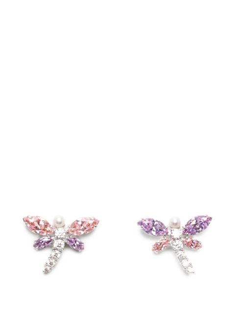 Swarovski x Ariana Grande dragonfly crystal earrings - Silver - zdjęcie produktu nr 1