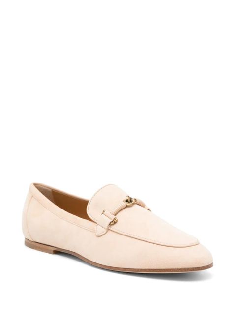 Tod's Horsebit-detail suede loafers - Neutrals