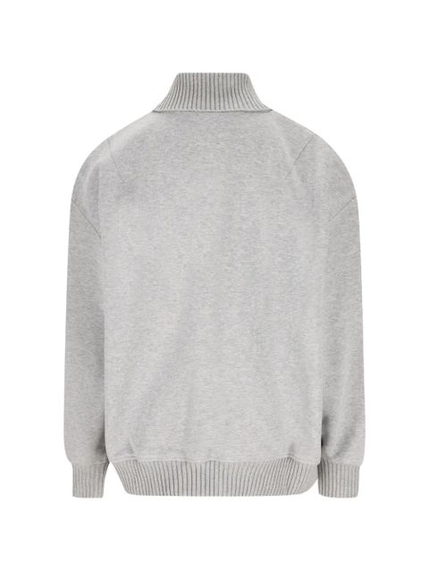 Gucci Cotton jersey zip jacket - Grey - zdjęcie produktu nr 2