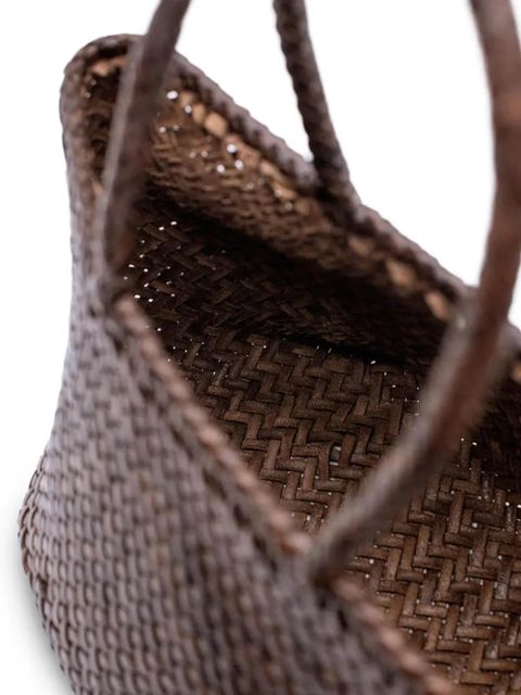 DRAGON DIFFUSION small Grace Basket tote bag - Brown