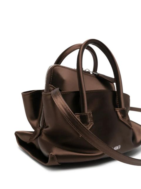 The Attico mini Passeggiata tote bag - Brown