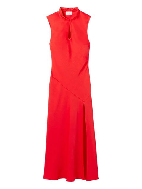 Claudie Pierlot ruffled cutout dress - Red - zdjęcie produktu nr 1