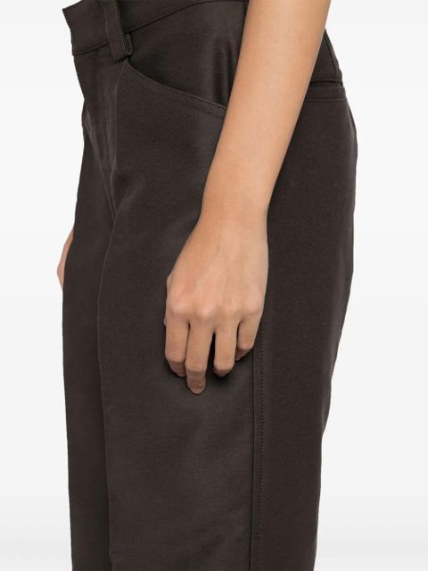 LEMAIRE straight-leg trousers - Brown