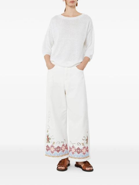 Max Mara Cannone linen sweater - White - zdjęcie produktu nr 2