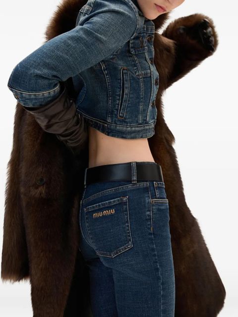 Miu Miu Stretch denim jeans - Blue