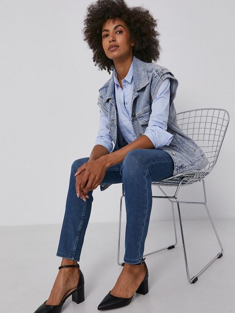 Mos Mosh Koszula 131700 damska slim z kołnierzykiem klasycznym