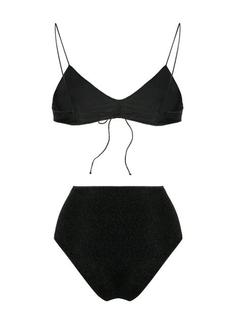 Oséree Lumière high waisted bikini - Black - zdjęcie produktu nr 2