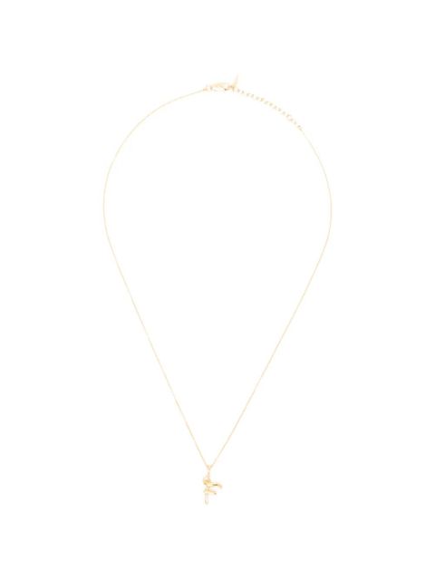 Missoma mini Curly Molten initial necklace - Gold - zdjęcie produktu nr 1
