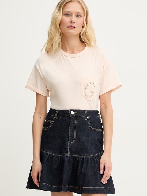 Guess t-shirt damski bawełniany - zdjęcie produktu nr 2