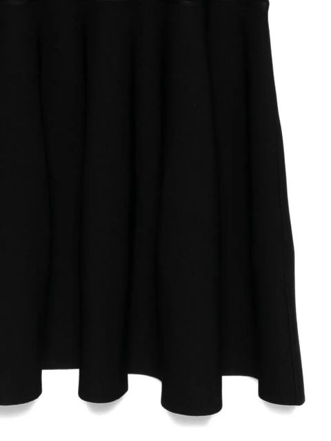 ZIMMERMANN Godet seamed dress - Black