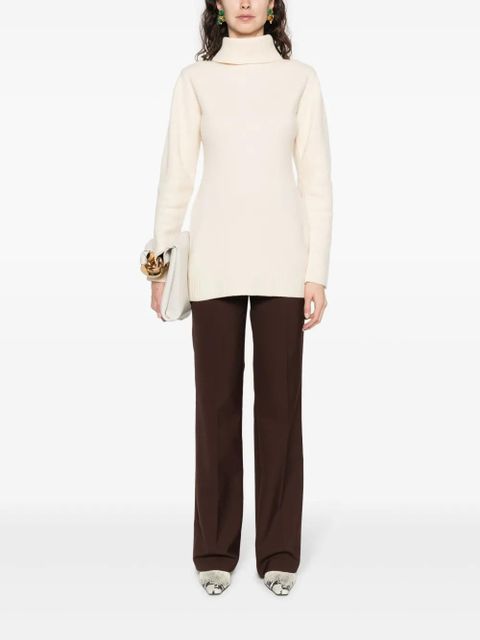 Jil Sander roll-neck wool jumper - Neutrals