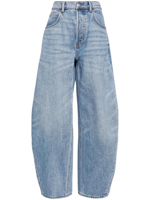 Alexander Wang Rounded wide-leg jeans - Blue - zdjęcie produktu nr 1