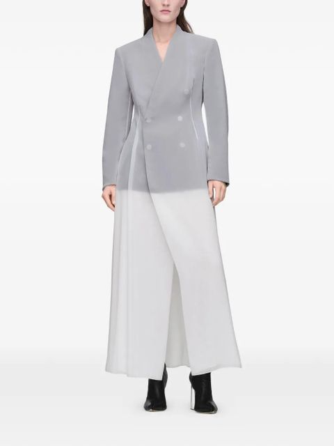 Maison Margiela long-sleeves midi dress - Grey - zdjęcie produktu nr 2