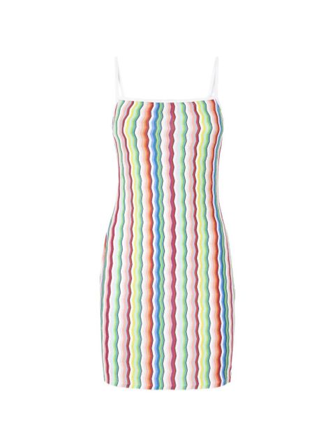 Missoni zigzag-pattern mini dress - White - zdjęcie produktu nr 1