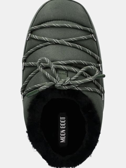 Moon Boot klapki MB EVX MULE NYLON kolor zielony 80D1470110 G016