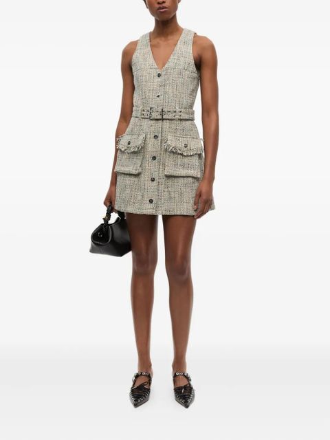 GANNI tweed mini dress - 693 - zdjęcie produktu nr 2