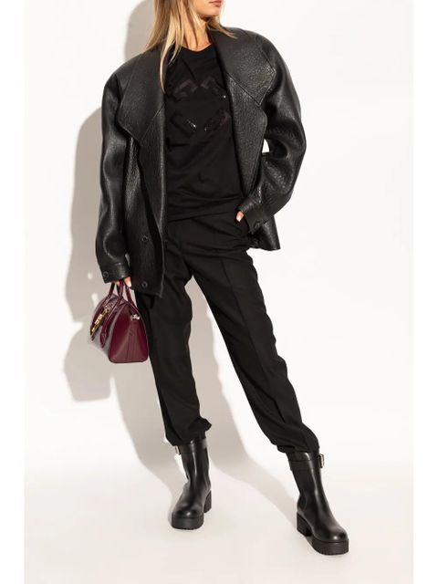 Givenchy buckled leather boots - Black - zdjęcie produktu nr 2