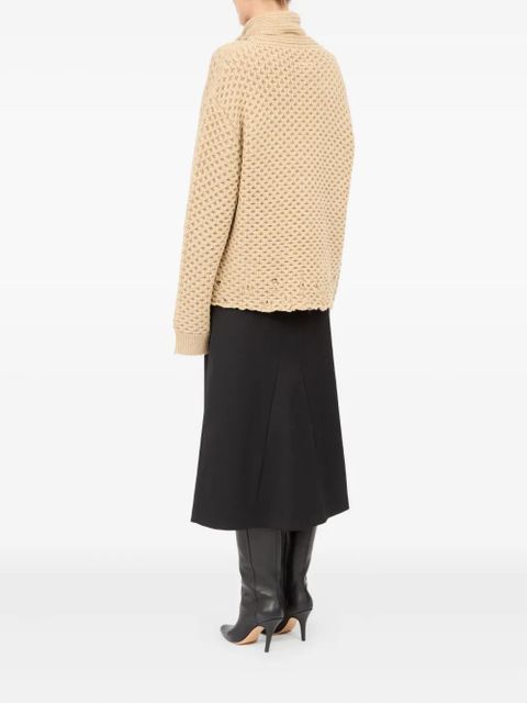 MM6 Maison Margiela chunky-knit sweater - Neutrals - zdjęcie produktu nr 2
