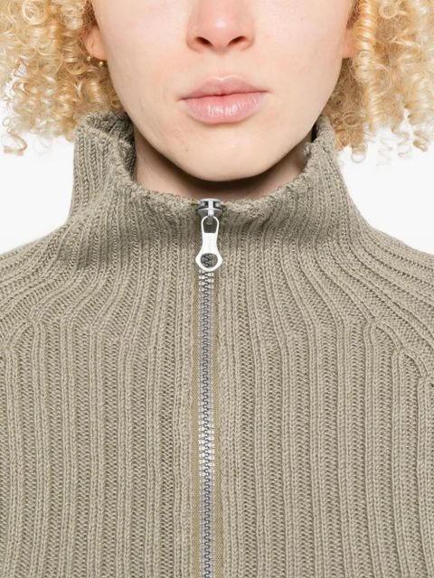 OUR LEGACY Column zip cardigan - Green