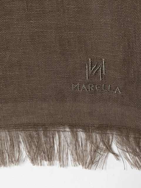 Marella szal damski lniany MLACOLONO - zdjęcie produktu nr 1