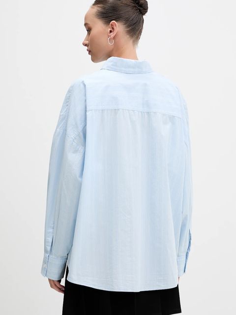 Hugo Blue koszula bawełniana Edafnena_B