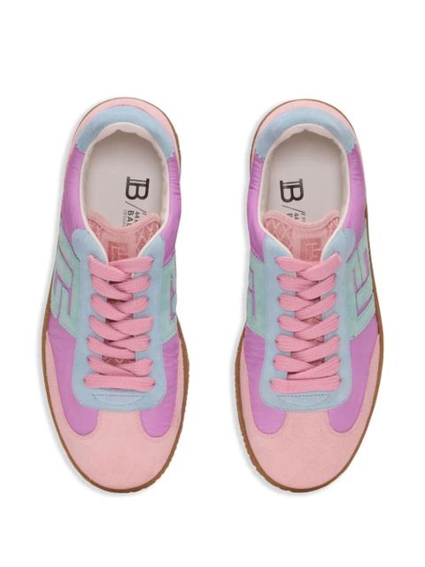 Balmain Swan low-top sneakers - Pink