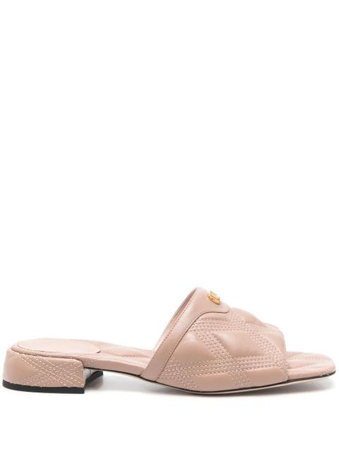 Valentino Garavani Quiltie mules - Neutrals - zdjęcie produktu nr 1