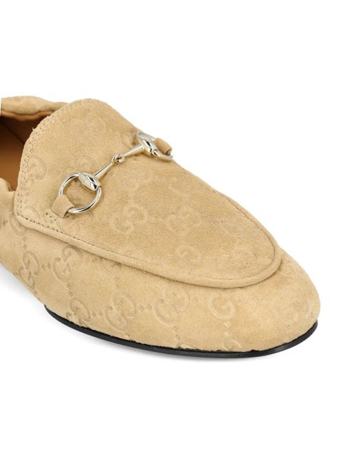 Gucci GG-patterned loafers - Neutrals