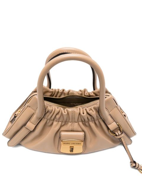 Marc Jacobs The Cristina gathered top handle satchel - Brown