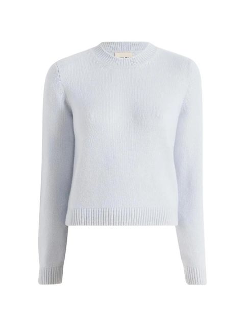 KHAITE Leta crew-neck sweater - Blue - zdjęcie produktu nr 1