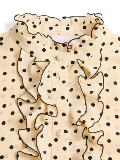 Valentino Garavani Plusdepois-print shirt - Neutrals