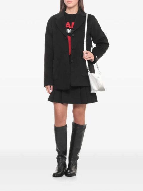 MC2 Saint Barth Aline logo shoulder bag - Silver