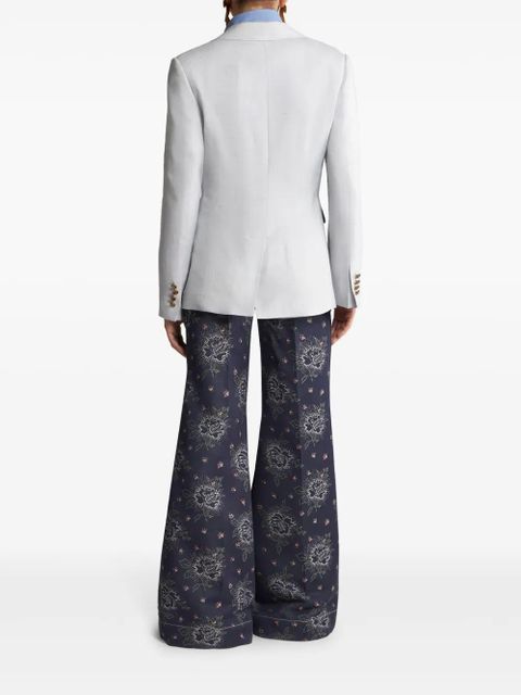 ETRO single-breasted blazer - Grey - zdjęcie produktu nr 2