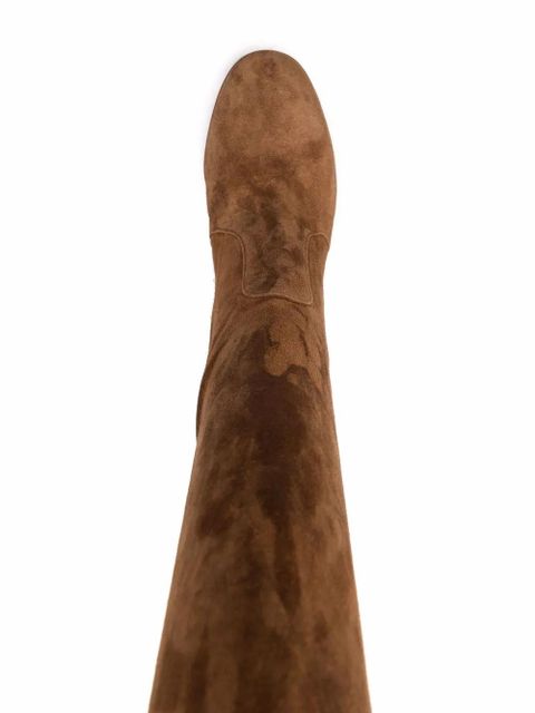 Gianvito Rossi Glen 85mm knee-length boots - Brown