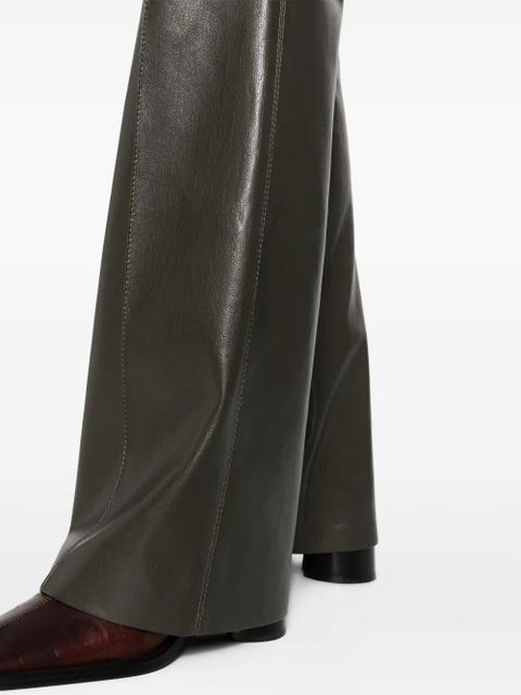 Nanushka Leena faux-leather trousers - Green - zdjęcie produktu nr 2