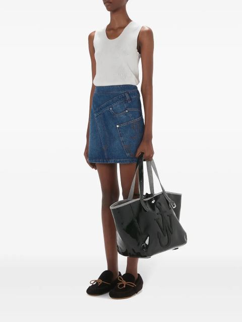 JW Anderson twisted denim mini skirt - Blue - zdjęcie produktu nr 2