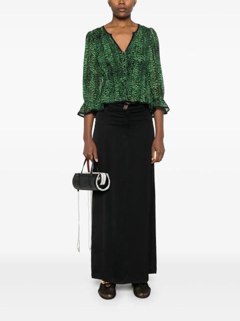 Ba&Sh Jess maxi skirt - Black - zdjęcie produktu nr 2