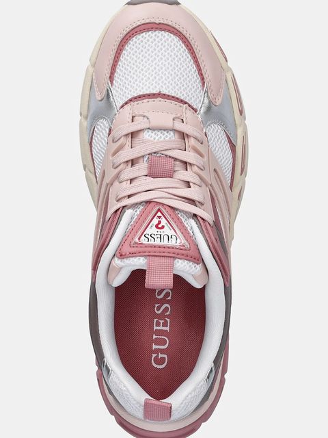 Guess sneakersy BEVALLI damskie kolor różowy FLFBVL ELE12
