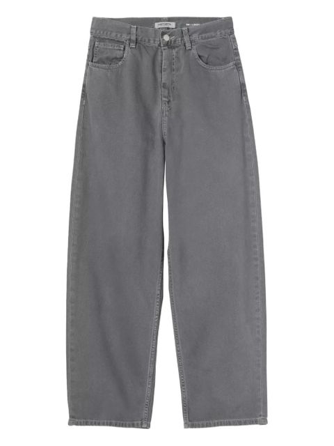 Carhartt WIP Brandon logo-patch jeans - Grey - zdjęcie produktu nr 1
