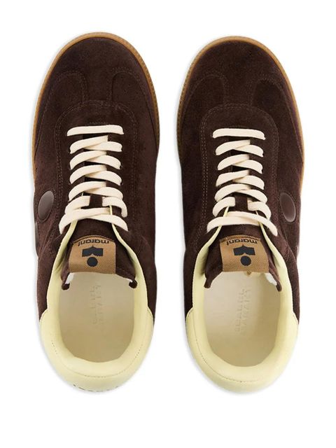 ISABEL MARANT Bryce logo sneakers - Brown