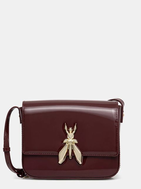 Patrizia Pepe torebka skórzana kolor brązowy 8B0303 L125 - zdjęcie produktu nr 1